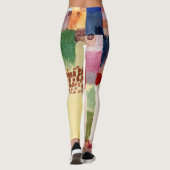 Leggings Motif de Hammamet par Paul Klee, Art Abstrait (Dos)