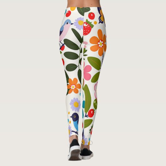 Leggings Motif de Harajuku (Dos)