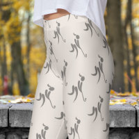 Motif de hockey féminin blanc élégant Seashell