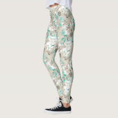 Leggings Motif de jardin (Gauche)