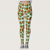 Leggings Motif de Kiwifruit (Devant)