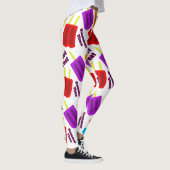 Leggings Motif de la barre de traitement gelée d'été (Droite)