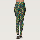 Leggings Motif de la fête de la Saint Patrick fou (Dos)