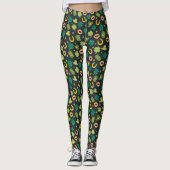 Leggings Motif de la fête de la Saint Patrick fou (Devant)