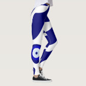Leggings Motif de la lave de l'oeil maléfique (Droite)