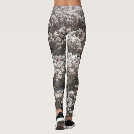 Leggings Motif de la levée de fleurs (Dos)