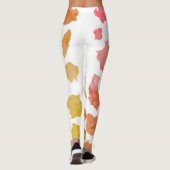Leggings Motif de la peau de vache aquarelle (Dos)