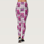 Leggings Motif de la Saint-Valentin Ourson Mignon (Dos)