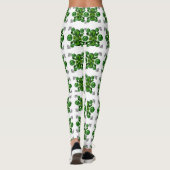 Leggings Motif de la tortue verte (Dos)