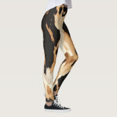 Leggings Motif de la vache blanche (Droite)
