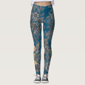 LEGGINGS MOTIF DE LACE ANTIQUE AVEC DES PAPILLONS (Devant)