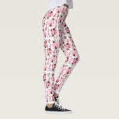 Leggings Motif De Ladybugs, Mignons Ladybugs, Pink Ladybugs (Droite)