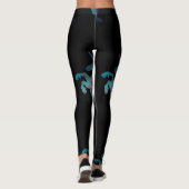 Leggings Motif de l'espace de licorne (Dos)