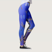 Leggings Motif de libellules bleues, (Droite)