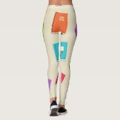 Leggings Motif de livre (Dos)