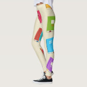 Leggings Motif de livre (Gauche)