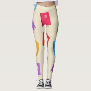 Leggings Motif de livre