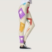 Leggings Motif de livre (Droite)