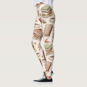 Leggings Motif de livre (Gauche)