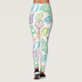 Leggings Motif de livre (Dos)
