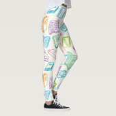 Leggings Motif de livre (Droite)