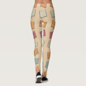 Leggings Motif de livre (Dos)