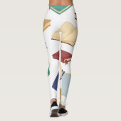 Leggings Motif de livre (Dos)