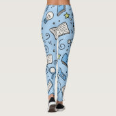Leggings Motif de livre (Dos)