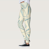 Leggings Motif de livre (Gauche)