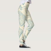 Leggings Motif de livre (Droite)