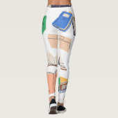 Leggings Motif de livre (Dos)