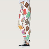 Leggings Motif de livre (Gauche)