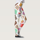 Leggings Motif de livre (Droite)