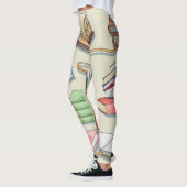 Leggings Motif de livre (Gauche)