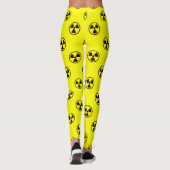 Leggings Motif de logo de radiation (Dos)