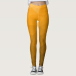 Leggings Motif de maillage géométrique dégradé orange<br><div class="desc">Un cadeau monogramme pour tout le monde. Personnalisez avec votre initiale et votre nom personnalisés. Motif de maillage géométrique dégradé orange. Maille géométrique triangulaire avec dégradé foncé clair.</div>