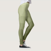 Leggings Motif de maillage géométrique dégradé vert clair d (Droite)