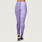 Leggings Motif de maillage géométrique violet ultra violet (Dos)
