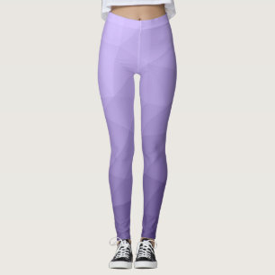 Leggings Motif de maillage géométrique violet ultra violet