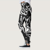 Leggings Motif de marbre (Gauche)