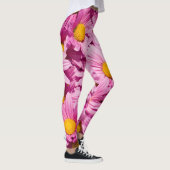 Leggings Motif de marguerite rose (Droite)