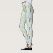 Leggings Motif de milkshake (Gauche)