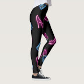 Leggings Motif de mode avec icônes de néon. (Droite)