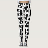 Leggings Motif de mot de passe (Devant)