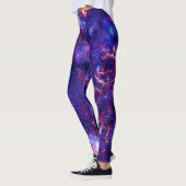 Leggings Motif de Nebula Galaxies à vitesse de distorsion (Gauche)
