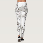 Leggings Motif de neige (Dos)