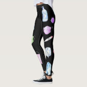Leggings Motif de nettoyage du masque facial Covid 2020 de  (Gauche)