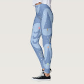 Leggings Motif de Noël (Gauche)