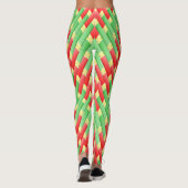 Leggings Motif de Noël coloré (Dos)