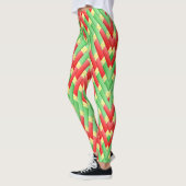 Leggings Motif de Noël coloré (Gauche)